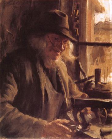 Anders Zorn Boslanders oil painting image